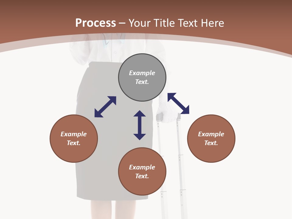 Forage Cap Stewardess Aviation PowerPoint Template