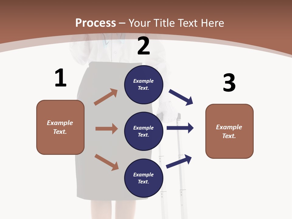 Forage Cap Stewardess Aviation PowerPoint Template