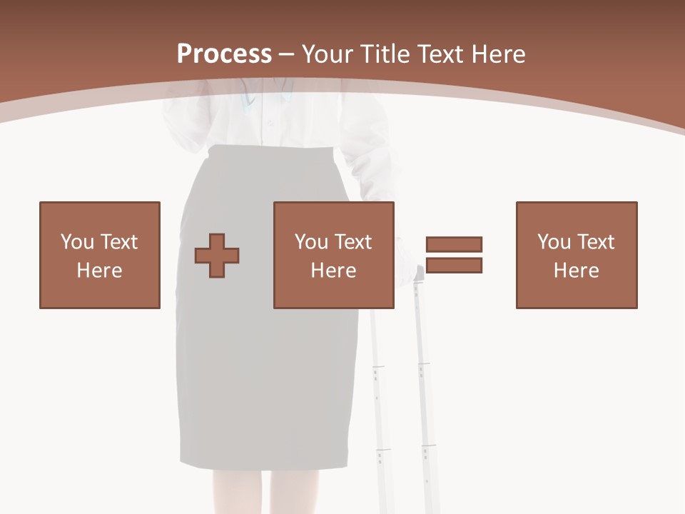 Forage Cap Stewardess Aviation PowerPoint Template