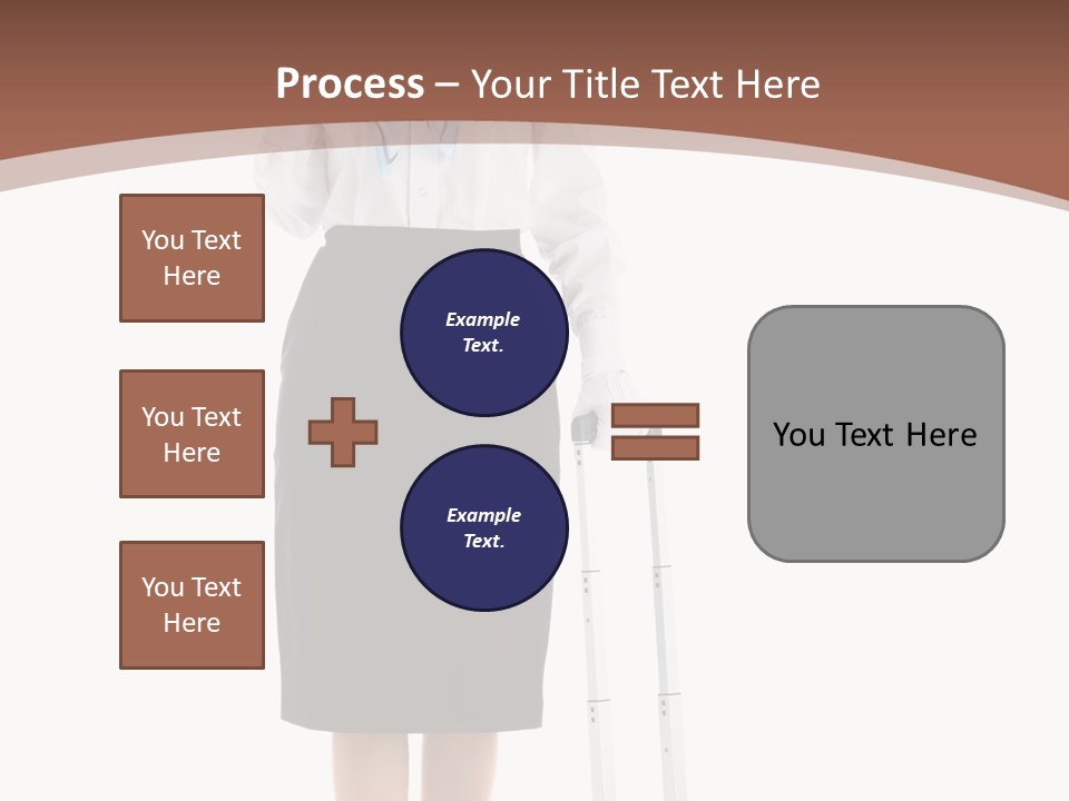 Forage Cap Stewardess Aviation PowerPoint Template
