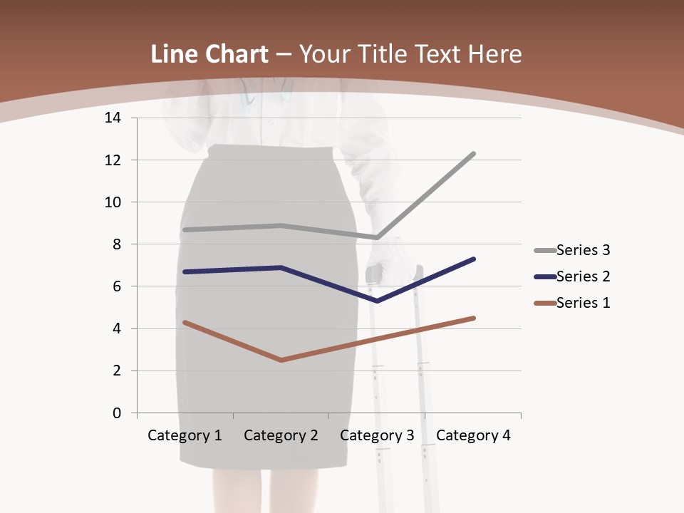 Forage Cap Stewardess Aviation PowerPoint Template