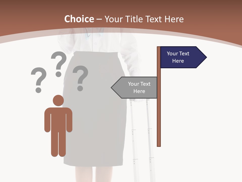 Forage Cap Stewardess Aviation PowerPoint Template