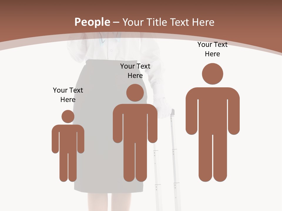 Forage Cap Stewardess Aviation PowerPoint Template