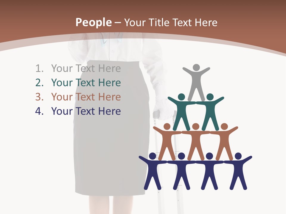 Forage Cap Stewardess Aviation PowerPoint Template