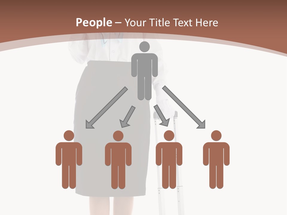 Forage Cap Stewardess Aviation PowerPoint Template