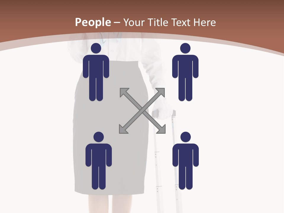 Forage Cap Stewardess Aviation PowerPoint Template