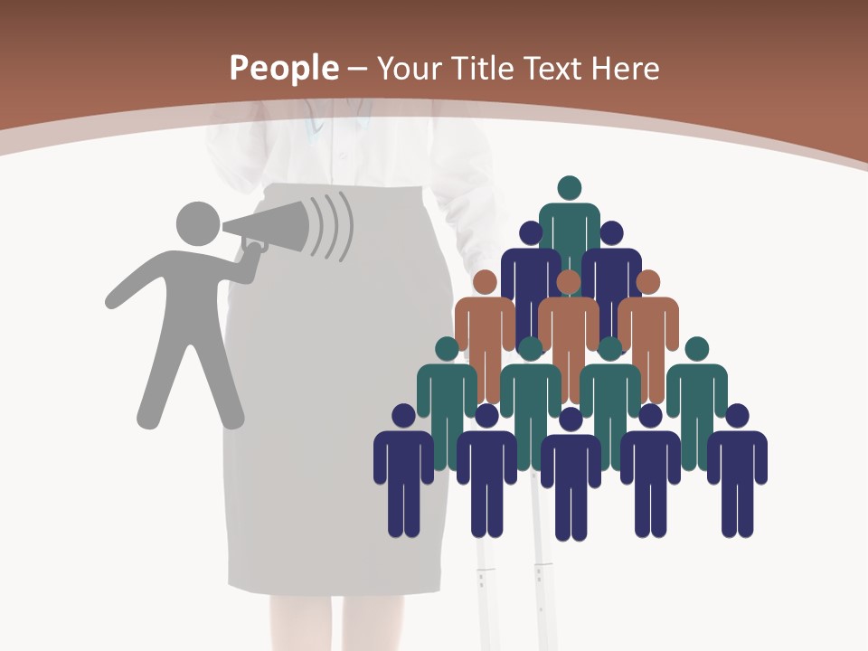 Forage Cap Stewardess Aviation PowerPoint Template