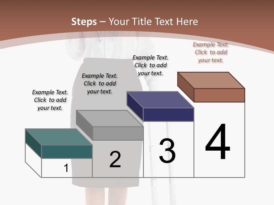 Forage Cap Stewardess Aviation PowerPoint Template