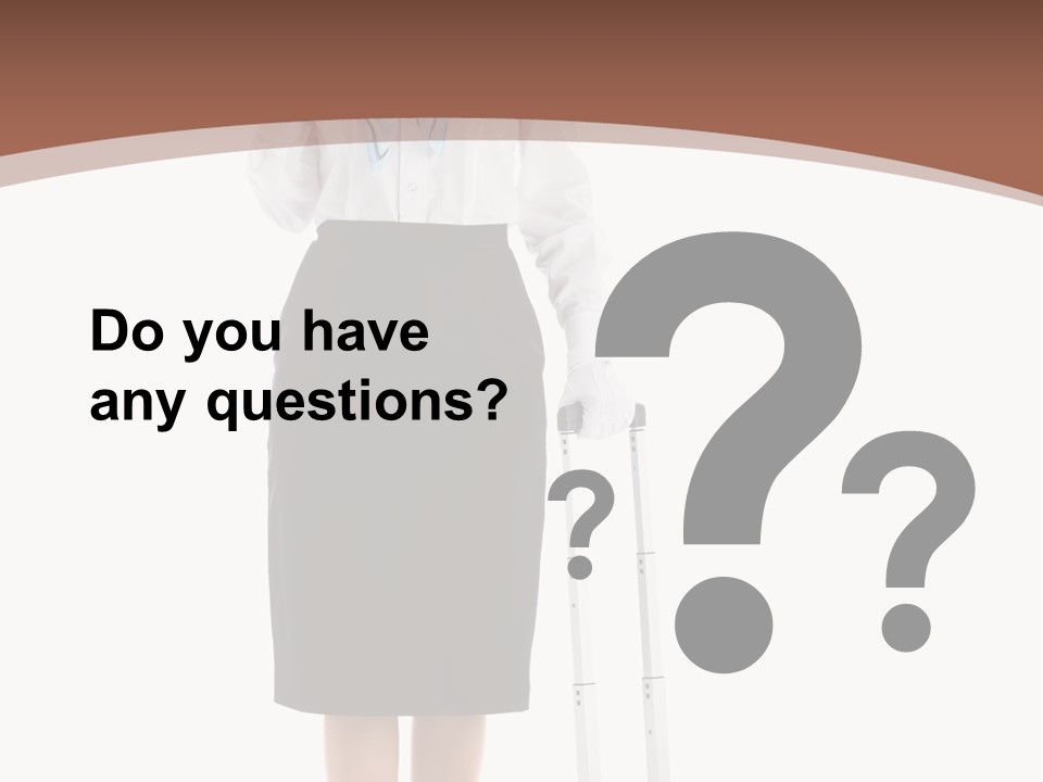 Forage Cap Stewardess Aviation PowerPoint Template