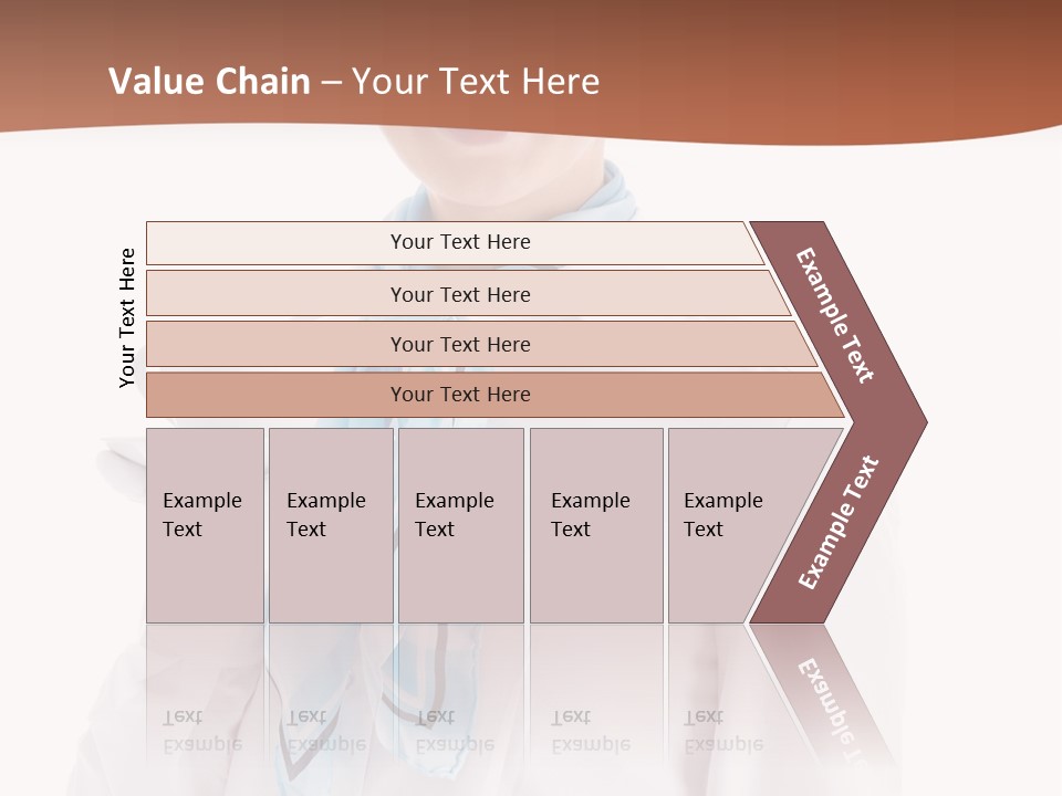 Stewardess Travel Female PowerPoint Template