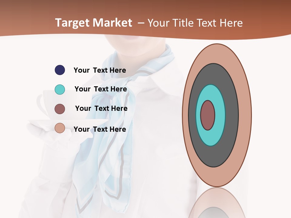 Stewardess Travel Female PowerPoint Template