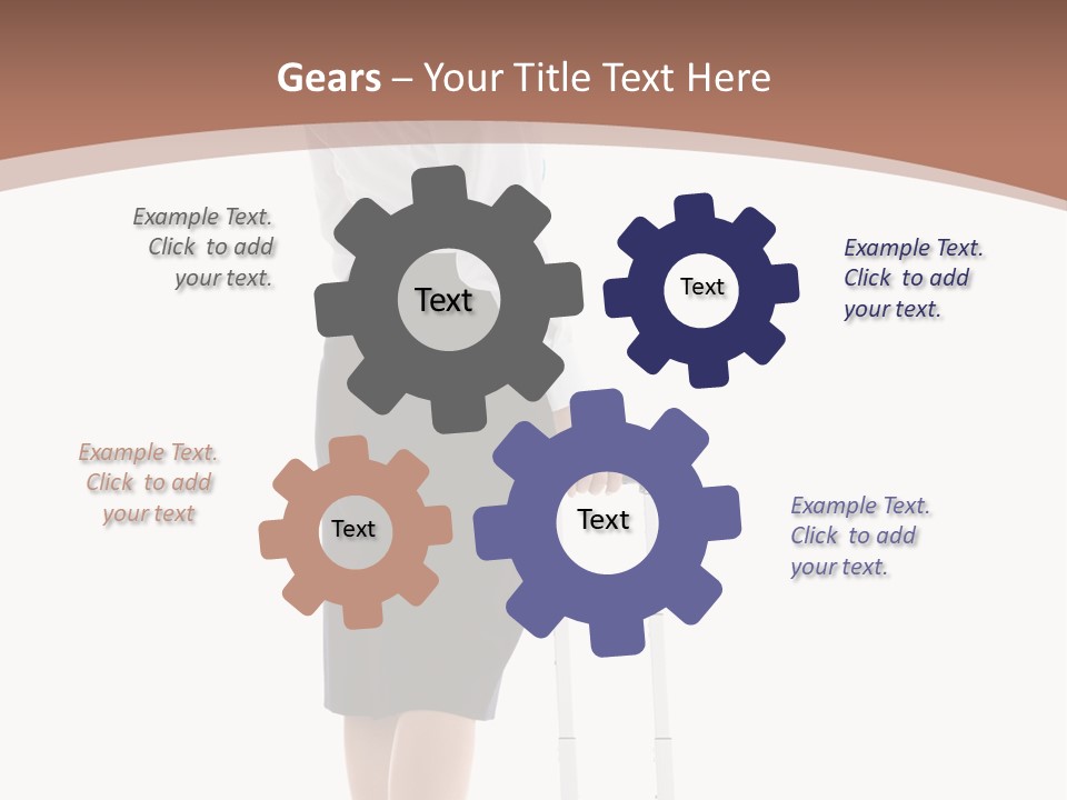 Torso Strength Shape PowerPoint Template