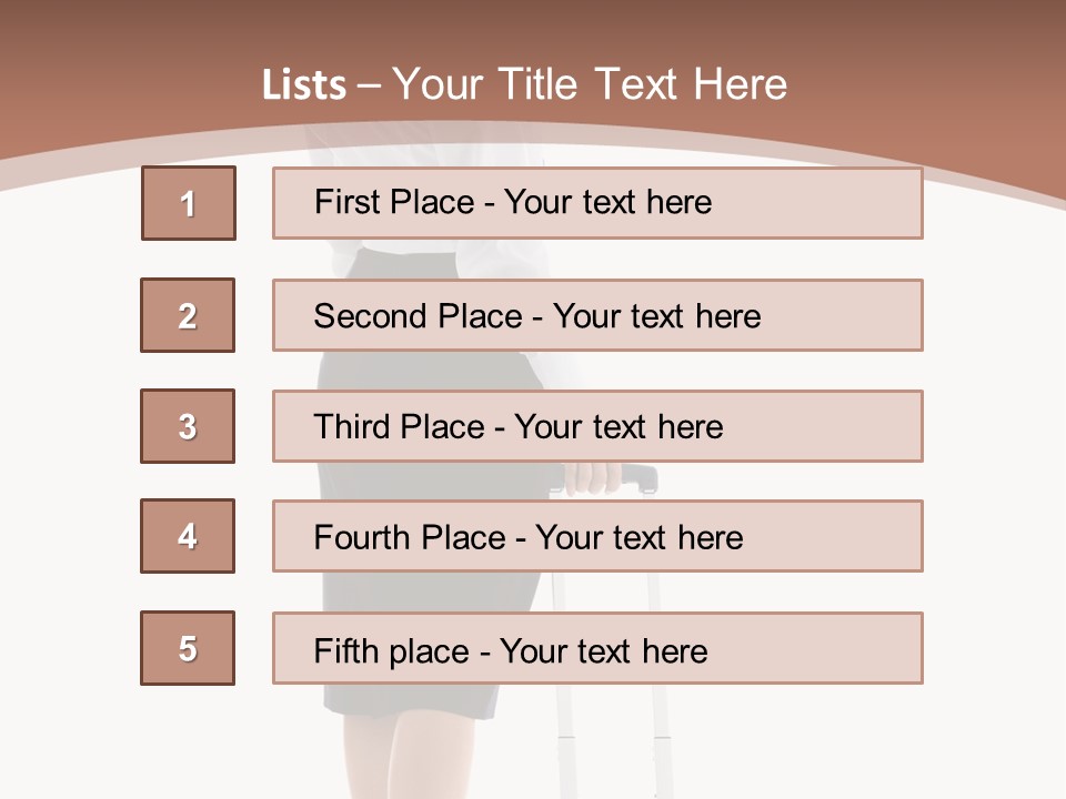Torso Strength Shape PowerPoint Template