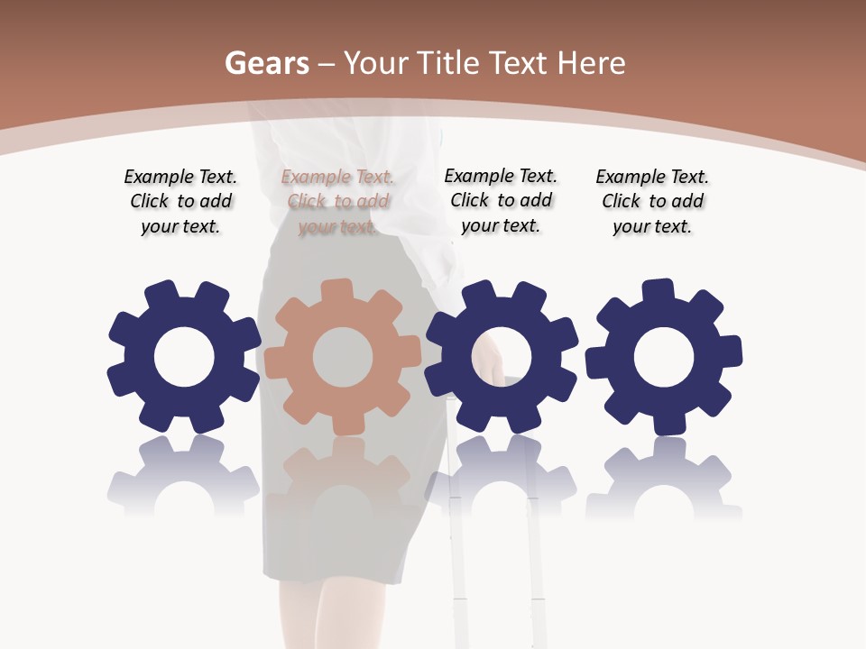 Torso Strength Shape PowerPoint Template