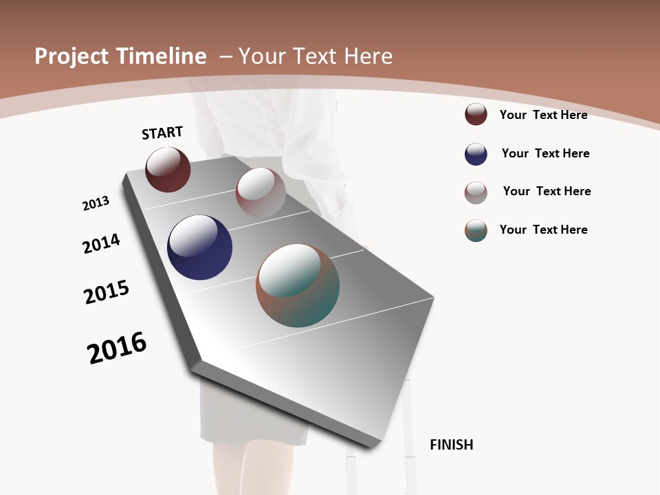 Torso Strength Shape PowerPoint Template