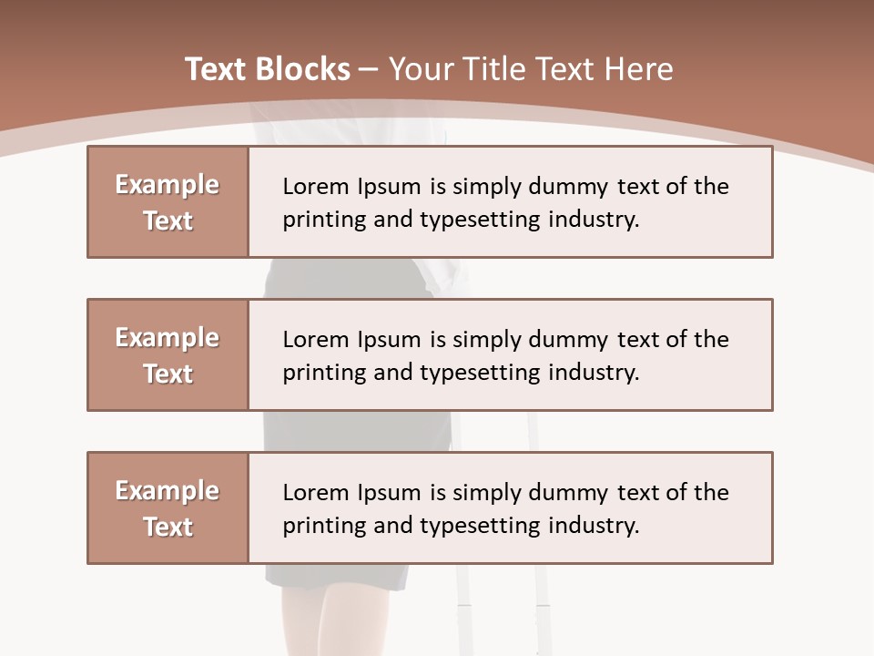 Torso Strength Shape PowerPoint Template
