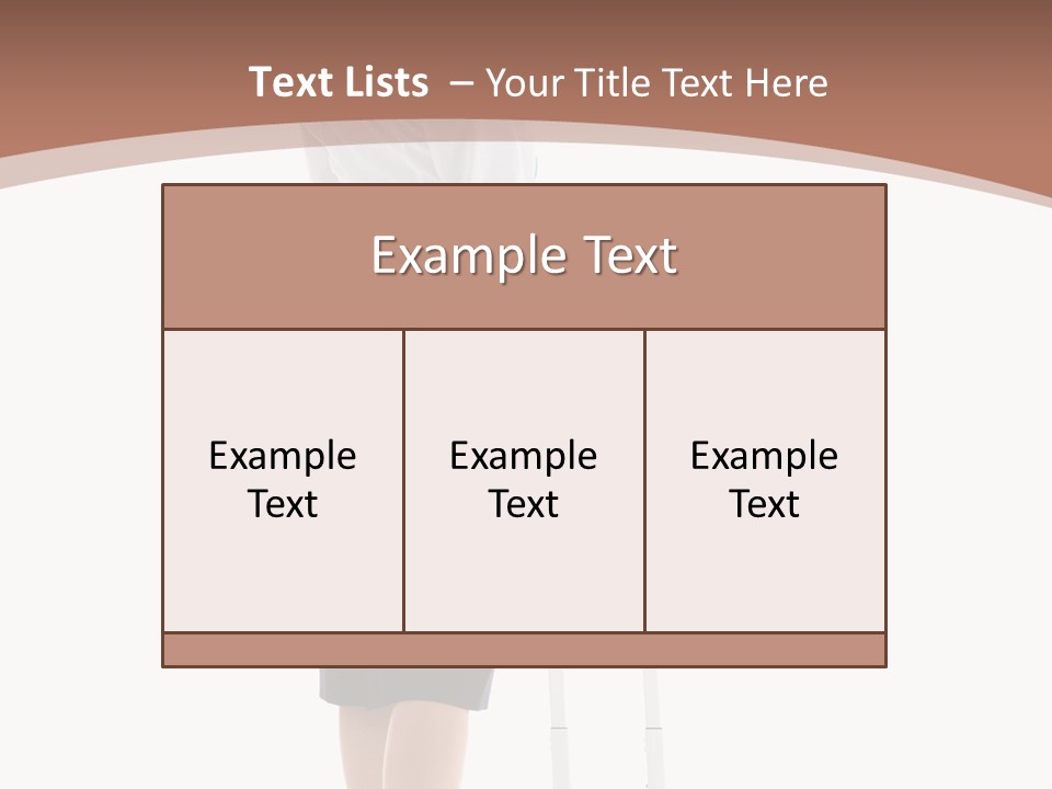 Torso Strength Shape PowerPoint Template