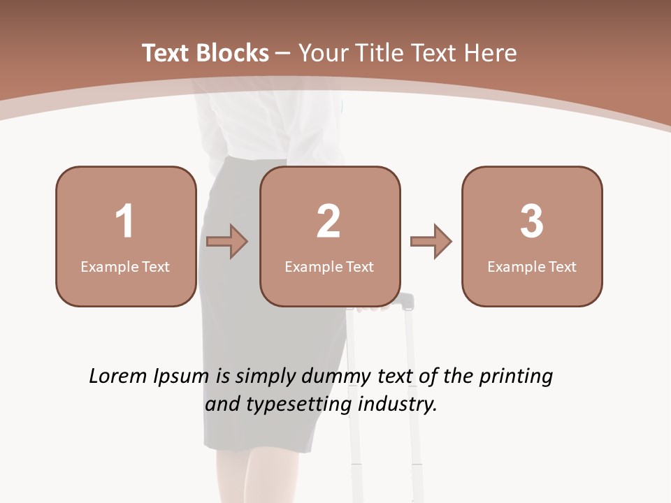 Torso Strength Shape PowerPoint Template
