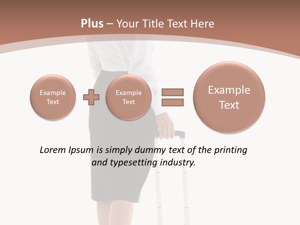 Torso Strength Shape PowerPoint Template
