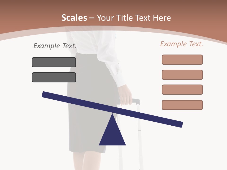 Torso Strength Shape PowerPoint Template