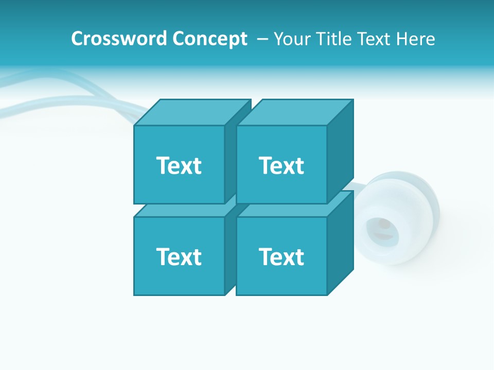 Elegance Cassette Ear PowerPoint Template