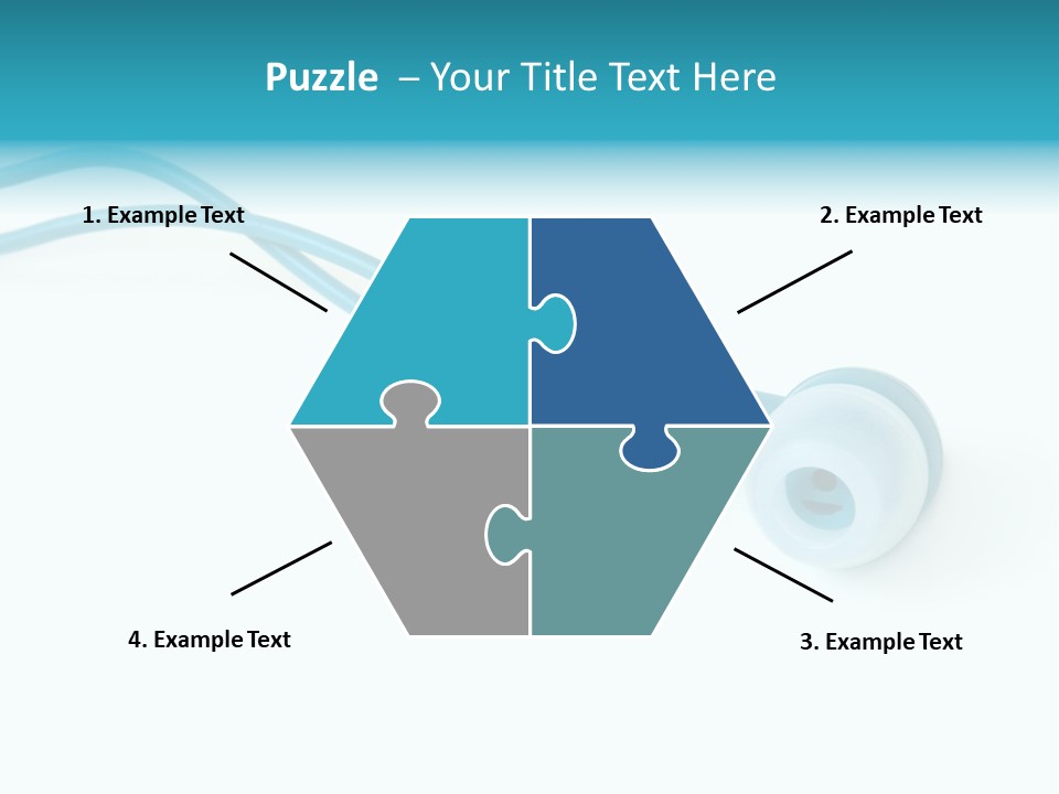 Elegance Cassette Ear PowerPoint Template