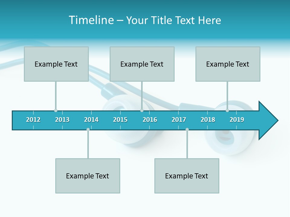 Elegance Cassette Ear PowerPoint Template