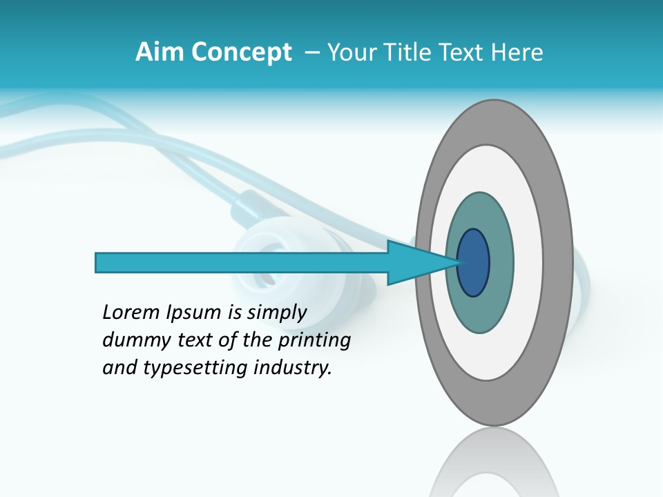 Elegance Cassette Ear PowerPoint Template