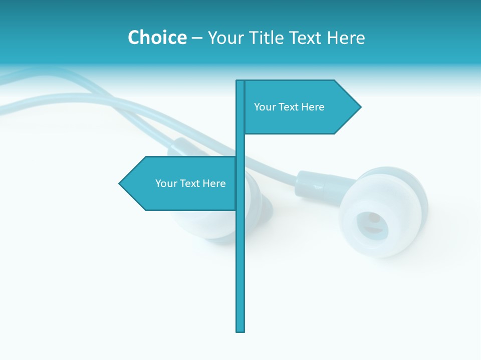 Elegance Cassette Ear PowerPoint Template