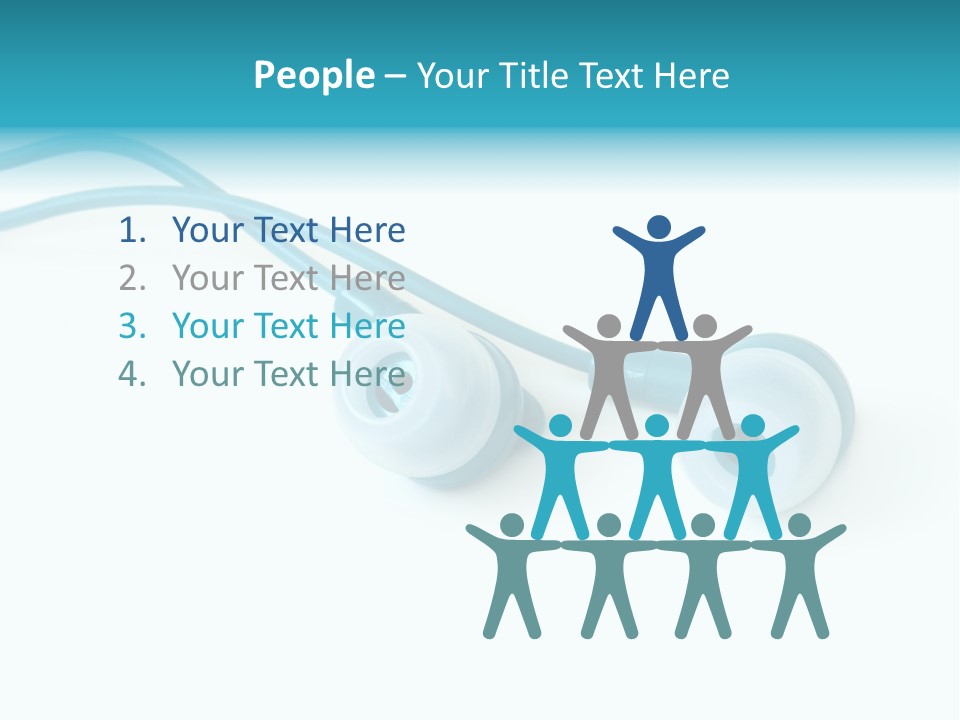 Elegance Cassette Ear PowerPoint Template