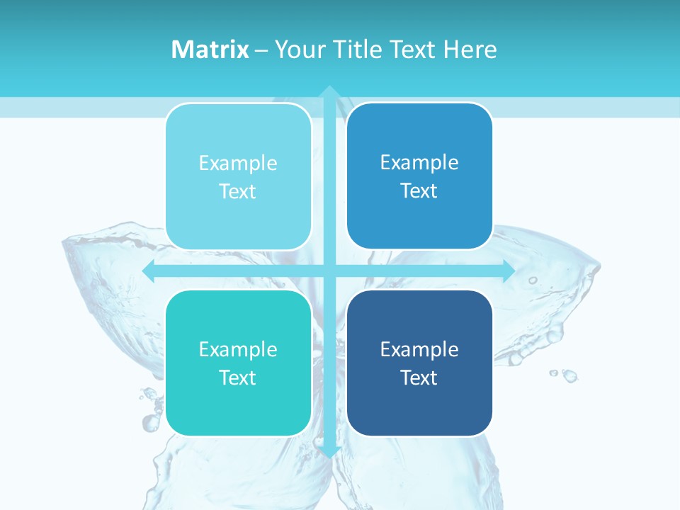 Wet Moisture Spring PowerPoint Template