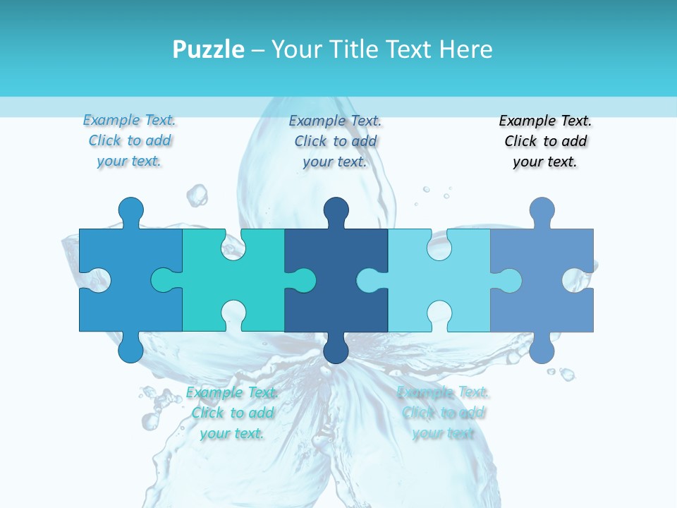Wet Moisture Spring PowerPoint Template