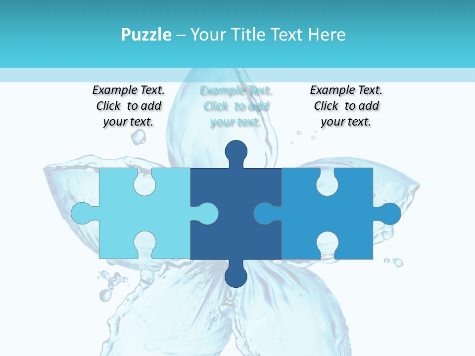 Wet Moisture Spring PowerPoint Template