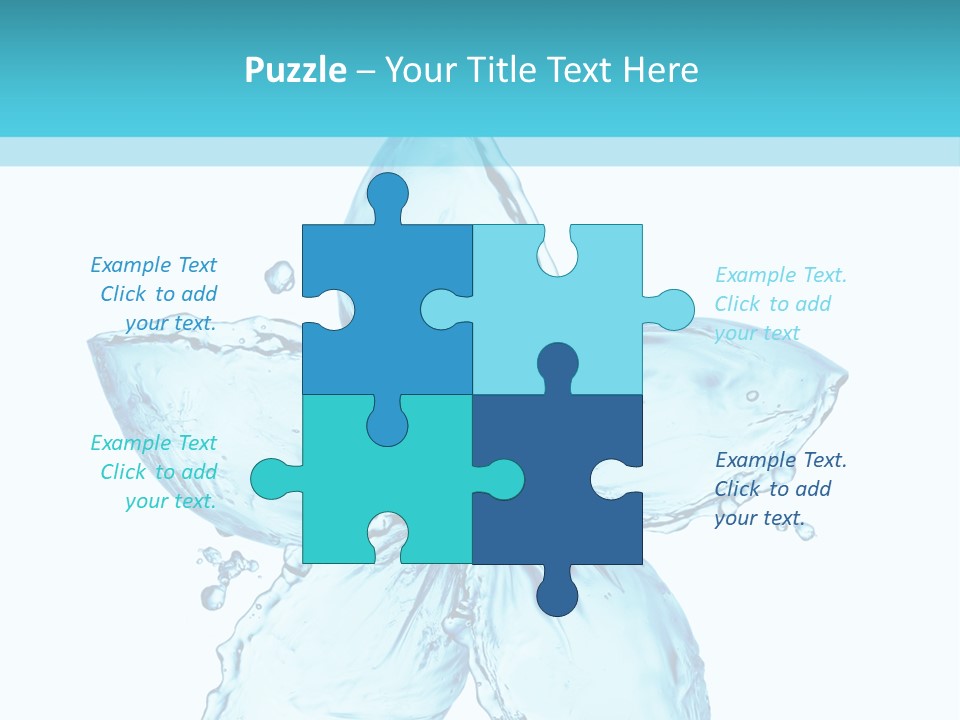 Wet Moisture Spring PowerPoint Template