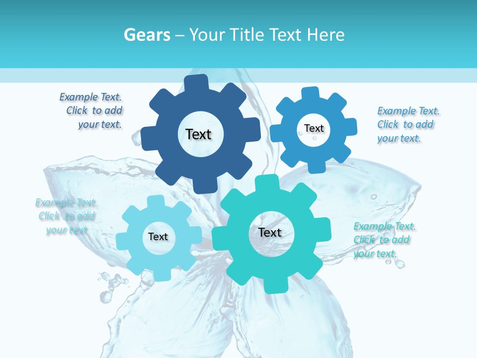 Wet Moisture Spring PowerPoint Template