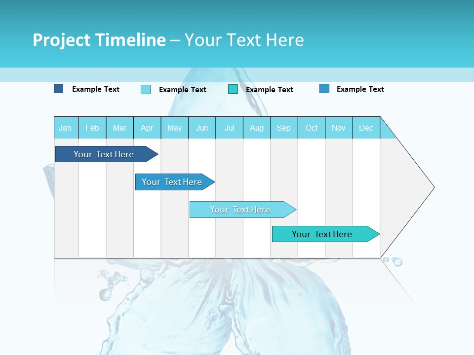 Wet Moisture Spring PowerPoint Template
