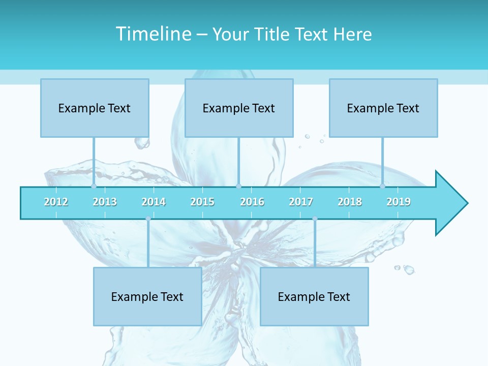Wet Moisture Spring PowerPoint Template