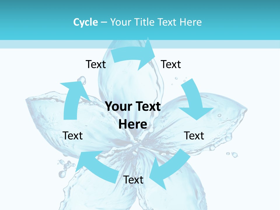 Wet Moisture Spring PowerPoint Template