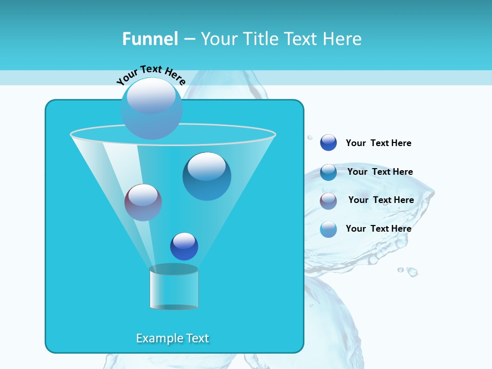 Wet Moisture Spring PowerPoint Template