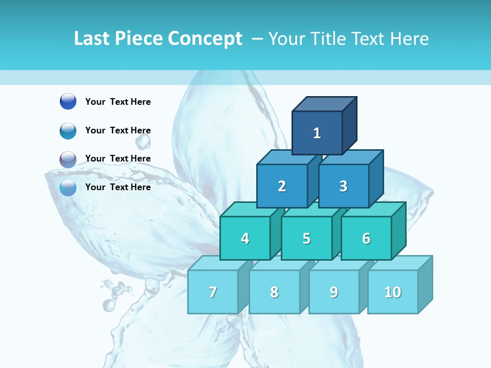 Wet Moisture Spring PowerPoint Template
