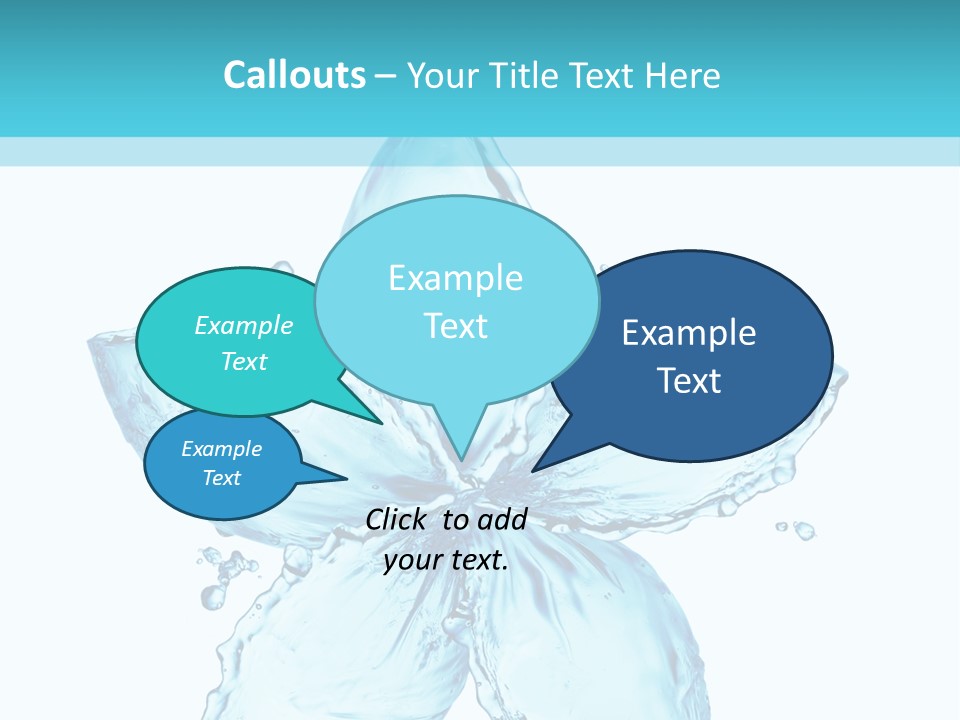 Wet Moisture Spring PowerPoint Template