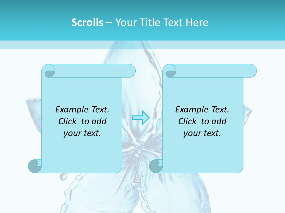 Wet Moisture Spring PowerPoint Template