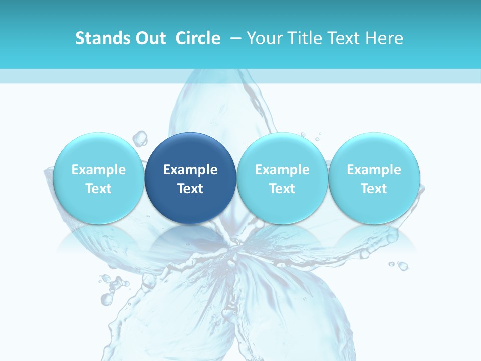 Wet Moisture Spring PowerPoint Template