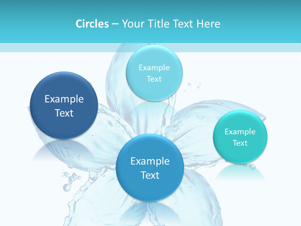 Wet Moisture Spring PowerPoint Template