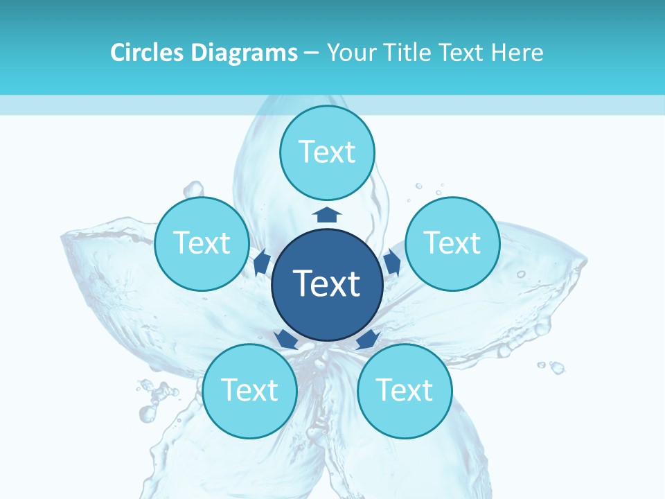 Wet Moisture Spring PowerPoint Template