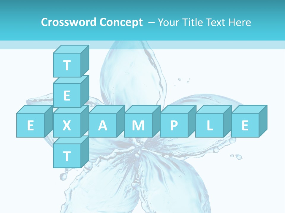 Wet Moisture Spring PowerPoint Template