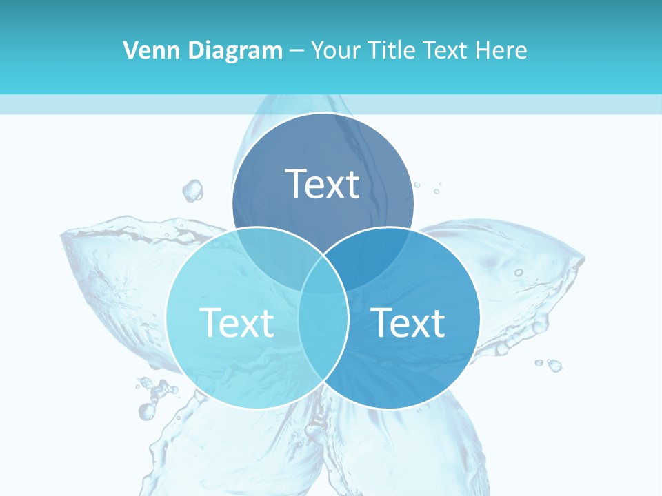 Wet Moisture Spring PowerPoint Template