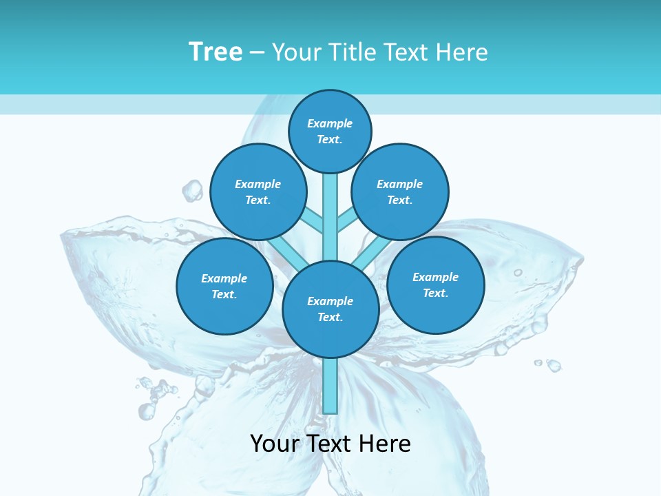 Wet Moisture Spring PowerPoint Template
