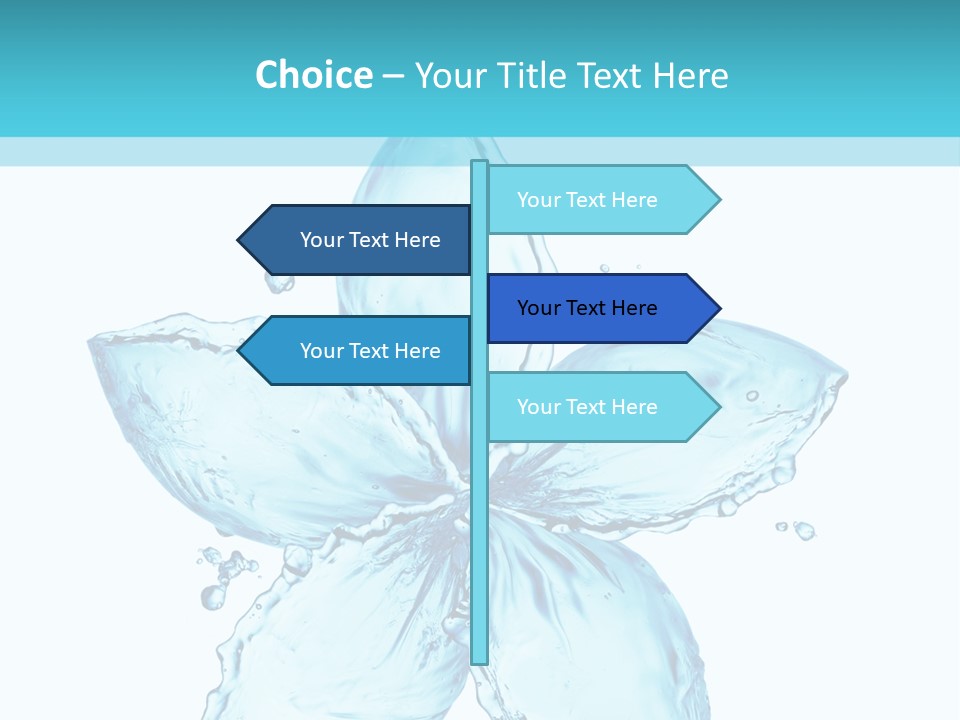 Wet Moisture Spring PowerPoint Template
