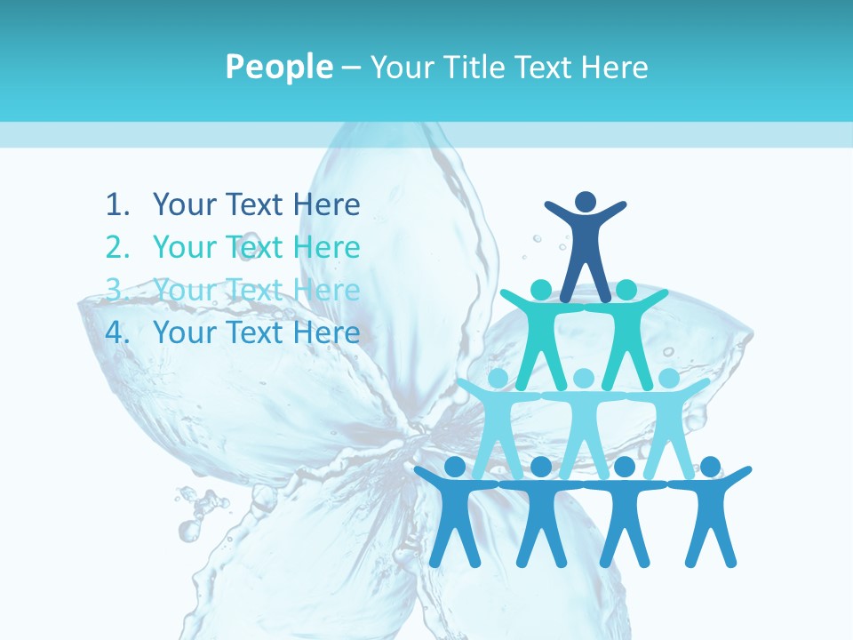 Wet Moisture Spring PowerPoint Template